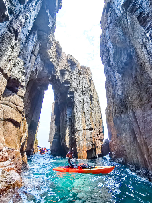 Coastal Adventures: Kayaking and Exploring the Scenic Shores of Sai Kung's Volcanic Islands